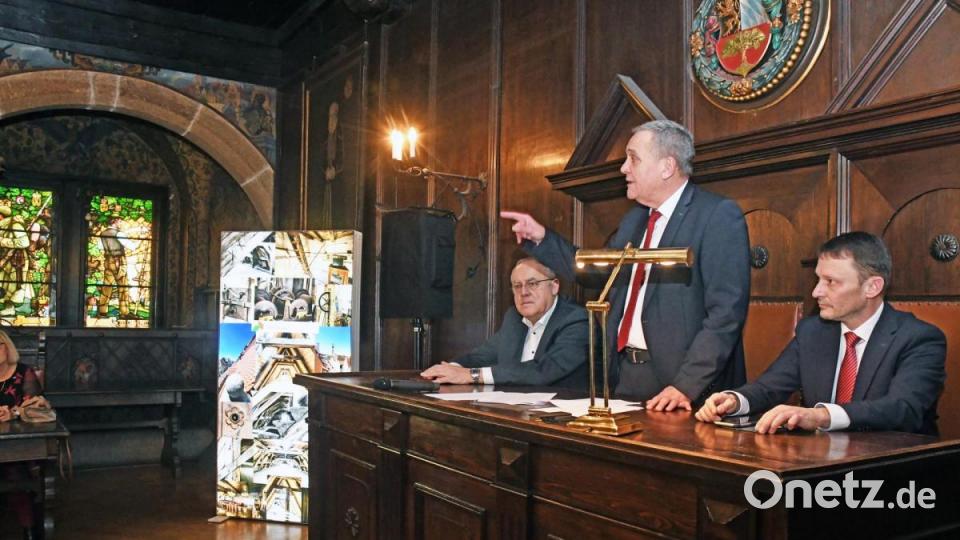 Feierstunde im historischen Ratssaal. Bild: Gabi Schönberger