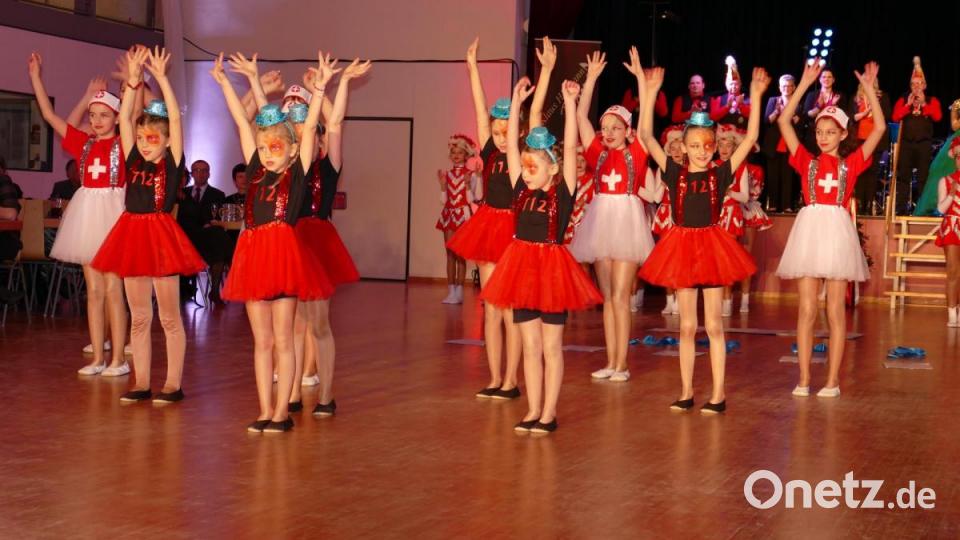 Auftritt der Kindergarde Bild: ga