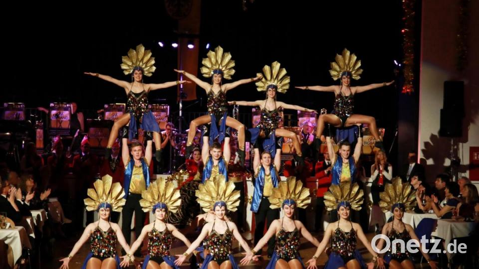 Der Showtanz der Narrhalla Windischeschenbach entführte in eine arabische Nacht. Bild: JOCHEN NEUMANN
ERBENDORF