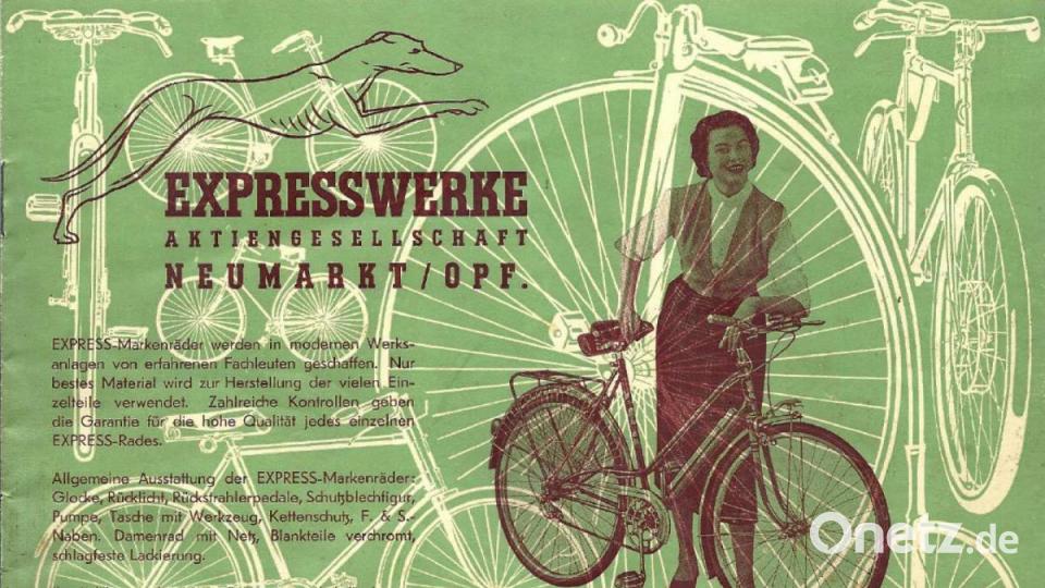 "Die älteste Fahrradfabrik des Kontinents": Fahrradkatalog aus den 1950er Jahren. Bild: Express-IG