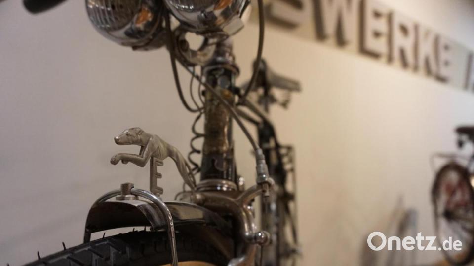 Der Windhund ist das Markenzeichen der Expresswerke AG. Bild: jut