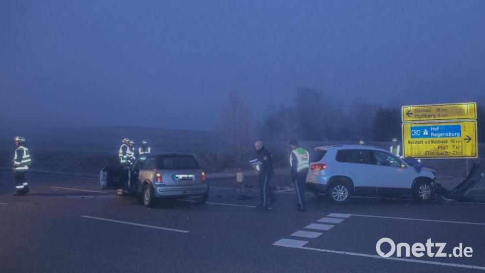 Verkehrsunfall Wildenau am 22. Januar 2020. Bild: rw