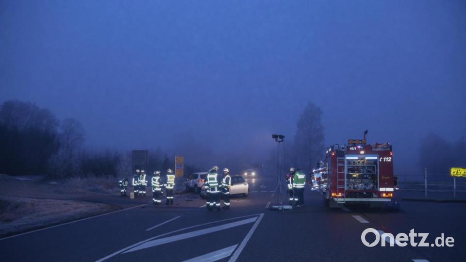 Verkehrsunfall Wildenau am 22. Januar 2020. Bild: rw