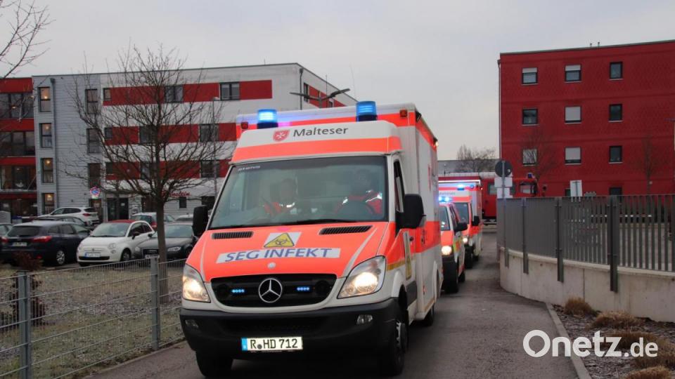 Pandemieübung Regensburg Bild: Urte Scheubeck