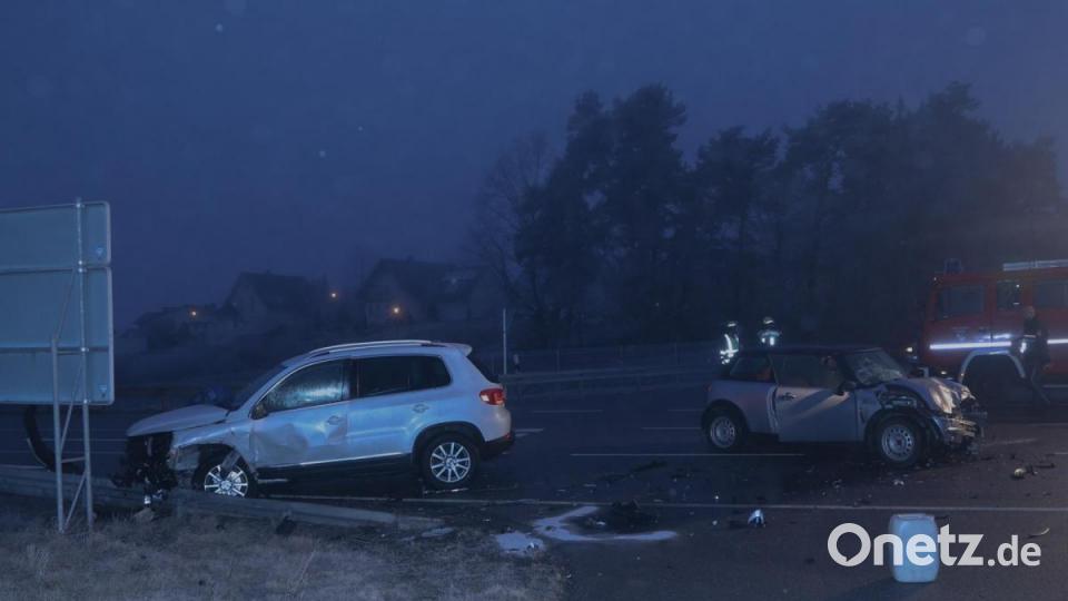 Verkehrsunfall Wildenau am 22. Januar 2020. Bild: rw