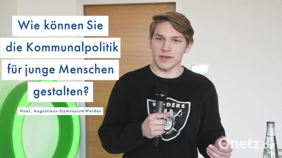 Schüler fragen, Politiker antworten. Bild: Gabi Schönberger