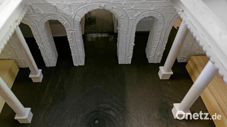 Ein antikes Theater als Rahmen für die Landschaftskrippen. Bild: tr
