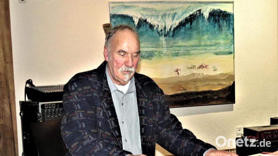 Detelf Bertram ist auch Musiker, aber das nur nebenbei. Bild: ubb