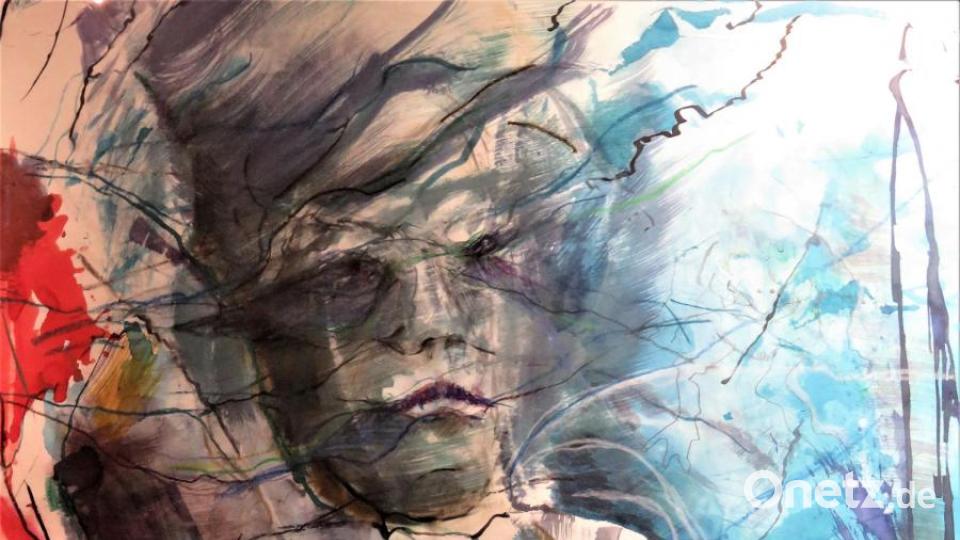 Kalligrafie eines Wechselbildes. Bild: ubb