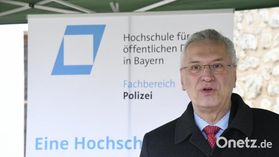 Bayerns Innenminister Joachim Herrmann. Bild: Petra Hartl
