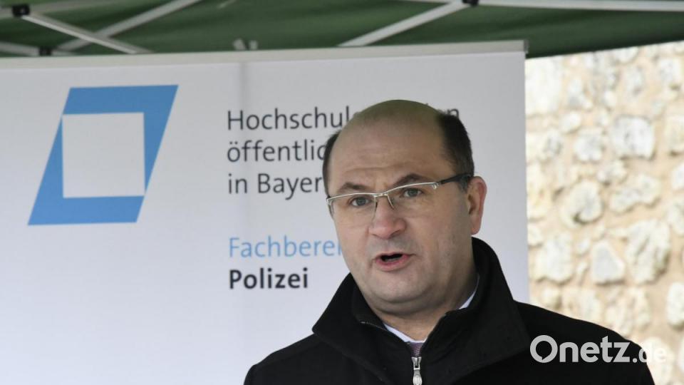 Bayerns Finanzminister Albert Füracker. Bild: Petra Hartl