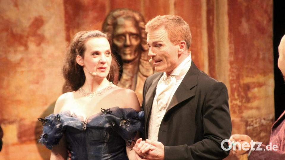 Ein Liebespaar: Christine und Raoul. Bild: exb