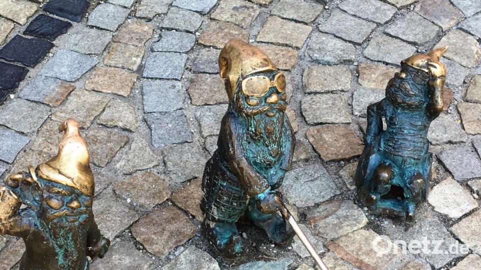 Nichts hören, nichts sehen und - nein, nichts sagen - nichts bewegen sagen die drei Zwergerl. Bild: bz
