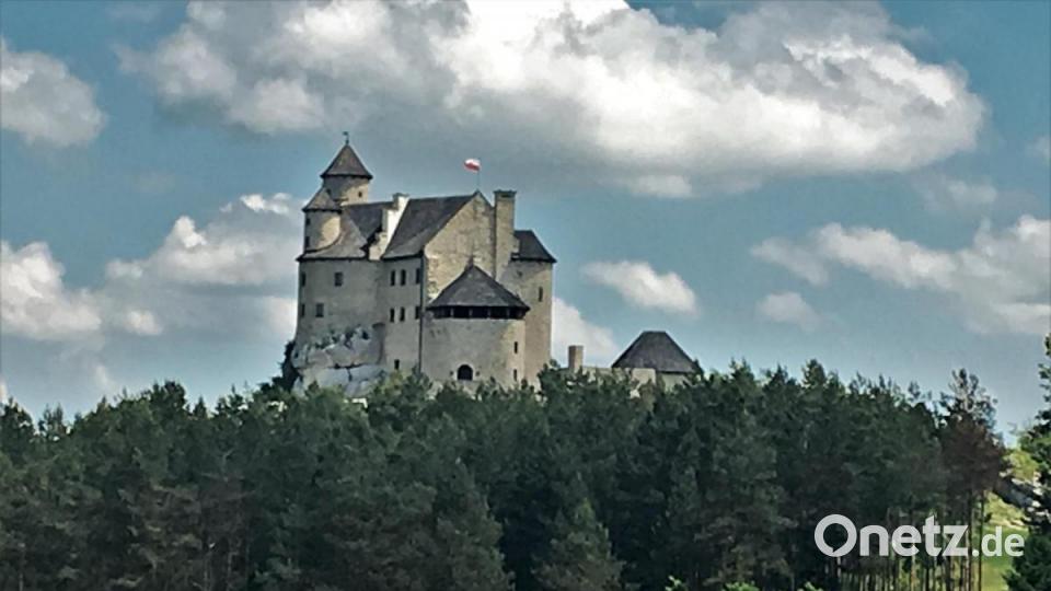 Erinnert ungemein an die Burg Falkenberg im Landkreis Tirschenreuth: Die Anlage Bobolice ist in Privatbesitz und nach millionenschwerer Restaurierung zum luxuriösen Hotel umgebaut. Bild: bz