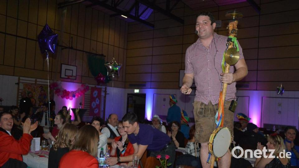 Musiker Andreas Gleißner mischte sich auch unters Publikum. Bild: jr