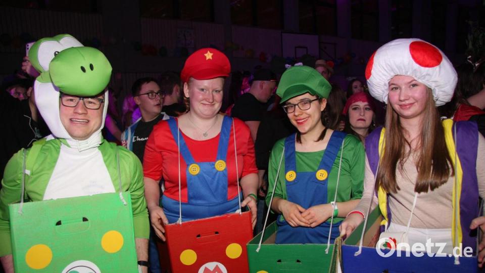 HCL-Superfasching am Samstag in der Wiesauer Dreifachturnhalle Bild: wro