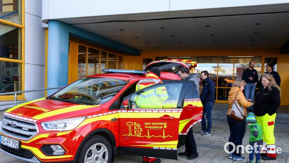 Das Fahrzeug der First Responder aus Schmidmühlen. Bild: egl