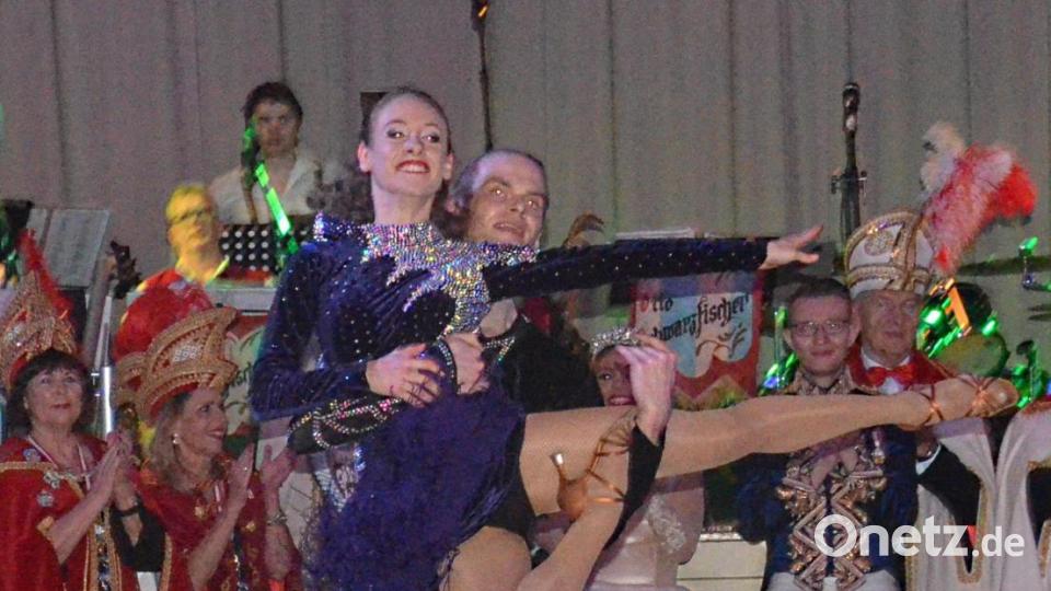 Tanzpaar der Narrhalla München. Bild: Kunz