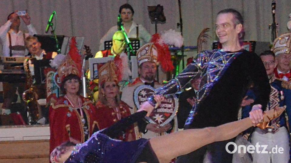 Tanzpaar der Narrhalla München. Bild: Kunz