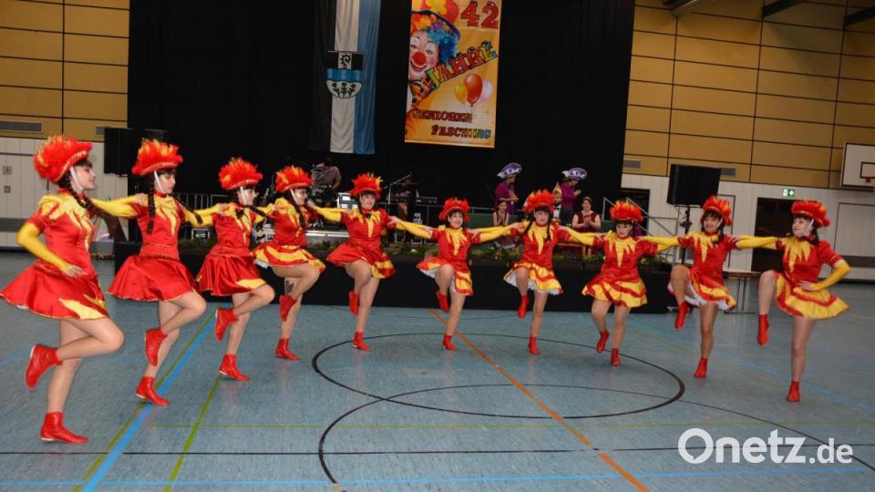 Die Jugendgarde des TuS Mitterteich. Bild: jr