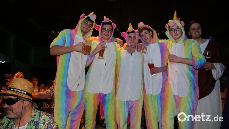 Aber auch bunte Einhörner waren vertreten. Bild: sne