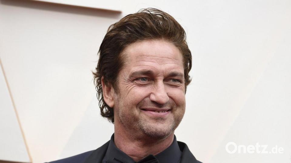 Schauspieler Gerard Butler kommt zu der 92. Verleihung der Academy Awards. Bild: Jordan Strauss/Invision/AP/dpa