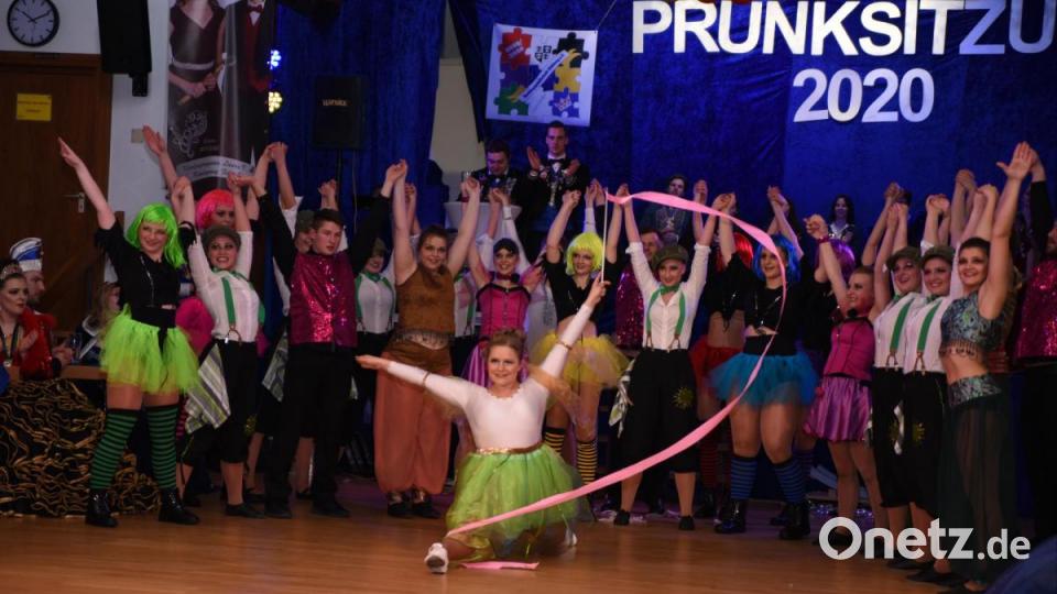 Prunksitzung in Plößberg. Bild: gbj