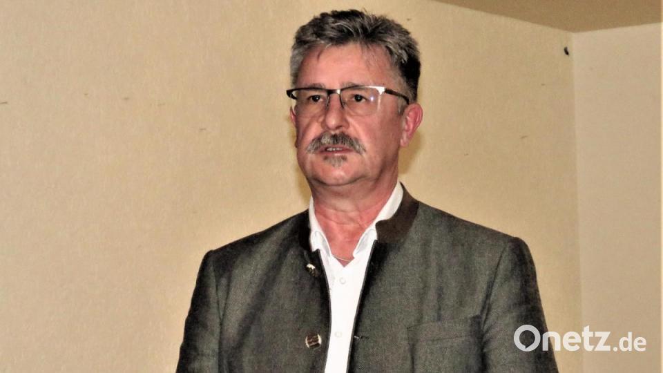 Bürgermeisterkandidat Wolfgang Braun setzt unter anderem auf eine überparteilich gute Zusammenarbeit in Fuchsmühl. Bild: ubb