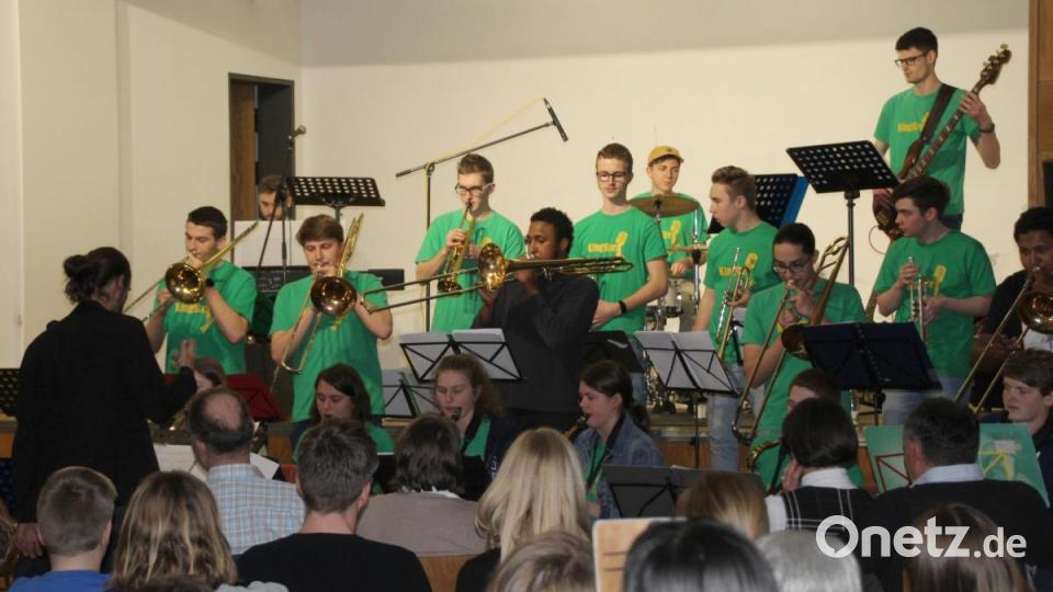 Peter König mit seinen "Juniors". Bild: Schönberger, Ferdinand [fsb]