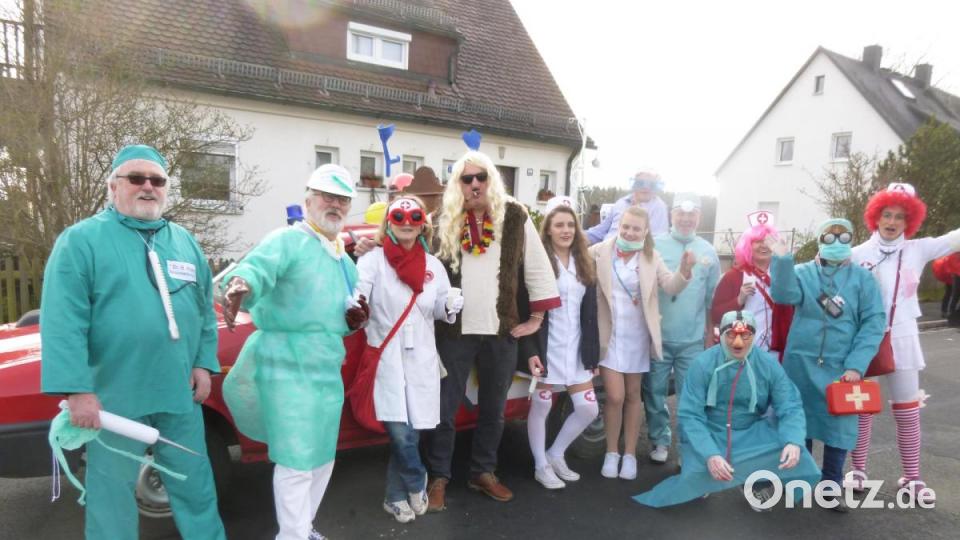 Fasching in Eschenbach. Repro: hev