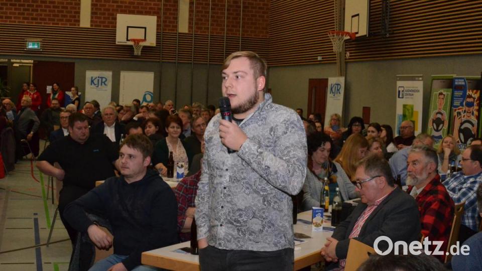 Podiumsdiskussion zur Landratswahl im Landkreis Tirschenreuth des Kreisjugendrings in Kemnath. Bild: Benkhardt