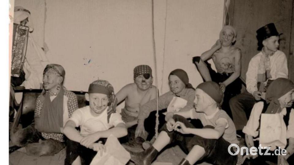 Fasching früher in Eschenbach. Bild: exb/Johann Ott