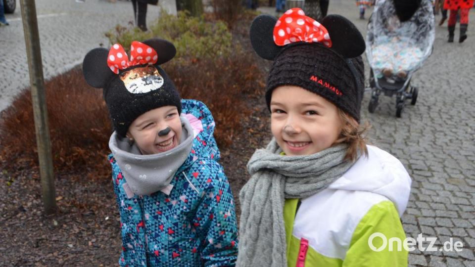 Zwei ganz süße Minnie-Mäuse. Bild: dob
