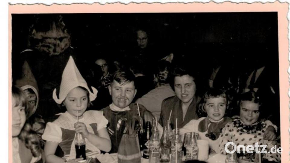 Fasching früher in Eschenbach. Bild: Johann Ott/exb