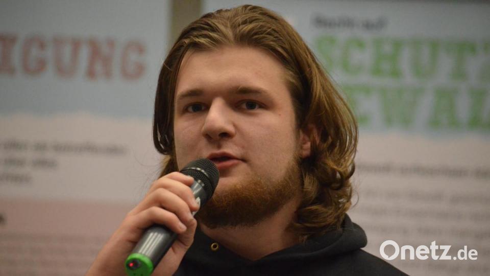 Podiumsdiskussion zur Landratswahl im Landkreis Tirschenreuth des Kreisjugendrings in Kemnath. Bild: Benkhardt