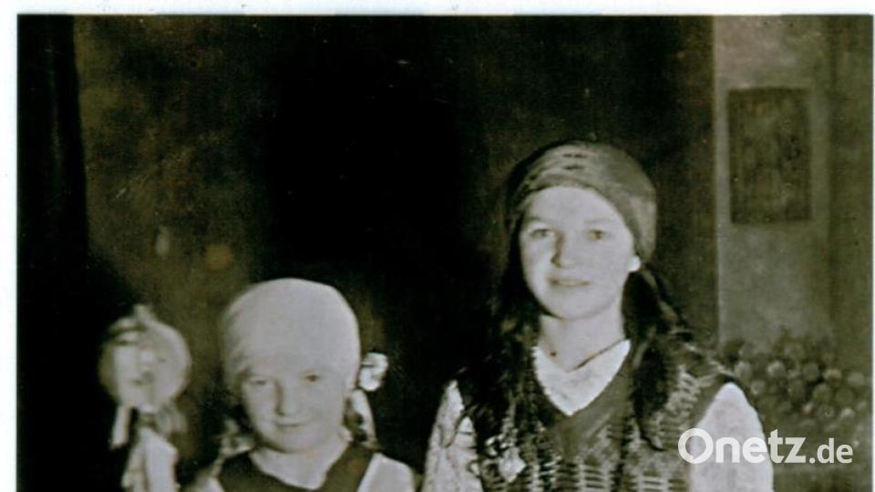 Fasching früher in Eschenbach. Bild: Johann Ott/exb