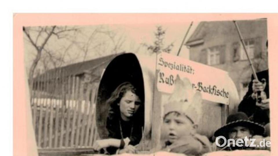 Fasching früher in Eschenbach. Bild: Johann Ott/exb