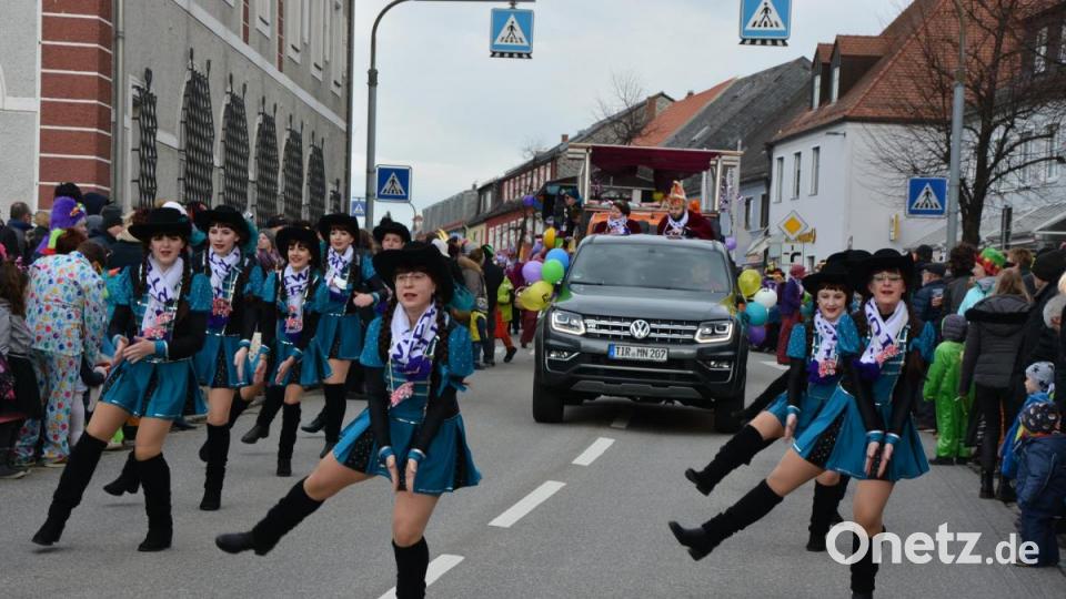 Die Prinzengarde war flott unterwegs Bild: jr