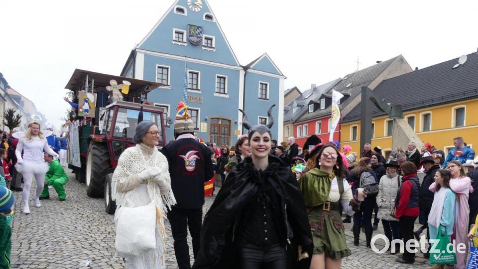 &quot;Märchenhaft&quot; trat die Schlammersdorfer Faschingsgruppe auf. Bild: rn