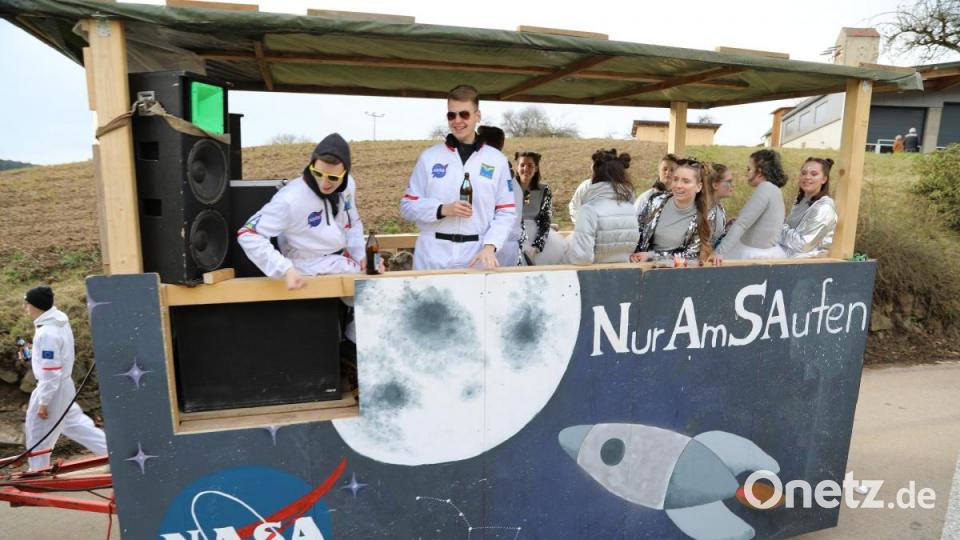 Astronauten der &quot;NASA Brudersdorf&quot; waren auch am Start. Bild: akp
