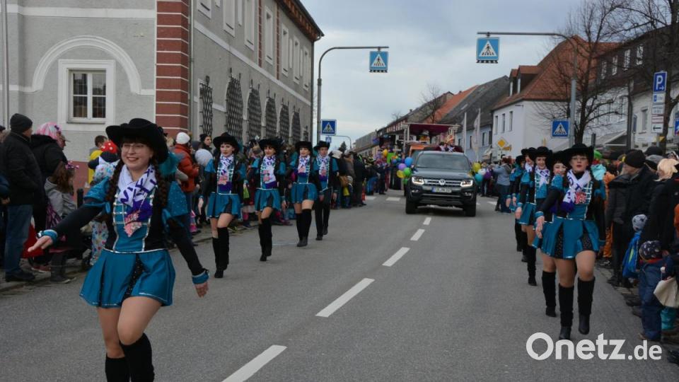 Prinzengarde des &quot;Gaudiwurm&quot;. Bild: jr