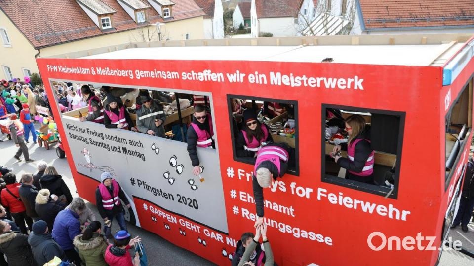Die Feuerwehr Meißenberg und Kleinwinklarn waren heuer in Gleiritsch auch mit dabei. Bild: akp