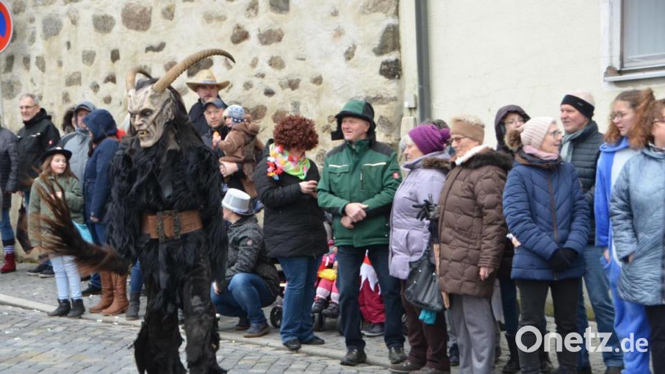 Der bunte Gaudiwurm in Altenstadt schlängelte sich am Faschingssonntag wieder durch die Ortschaft und nahm so manches Thema auf die Schippe. Bild: dob