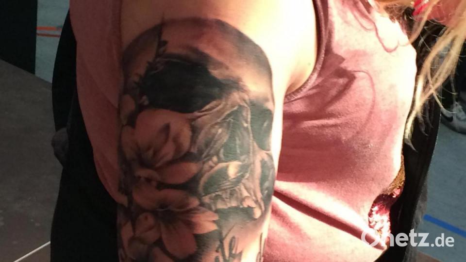2. Platz in der Kategorie &quot;Black &amp; Grey&quot;: Moe von &quot;Skin Mission&quot;. Bild: sne