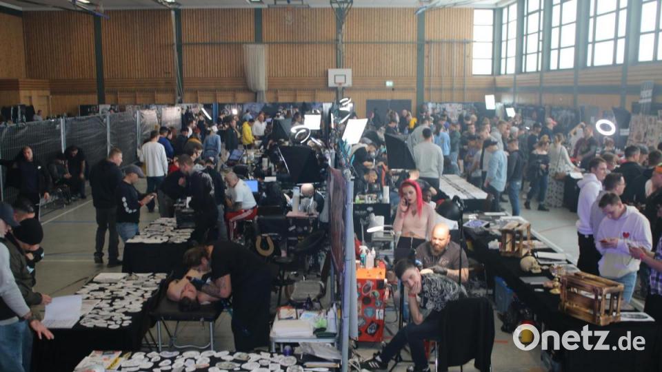 Auf der &quot;Tattoo Expo 2020&quot; ist ordentlich was geboten. Bild: sne