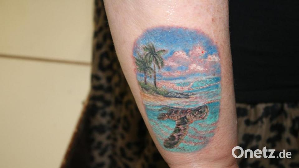 1. Platz in der Kategorie &quot;Small/Crazy&quot;: Lisa South von &quot;South Ink&quot;. Bild: sne