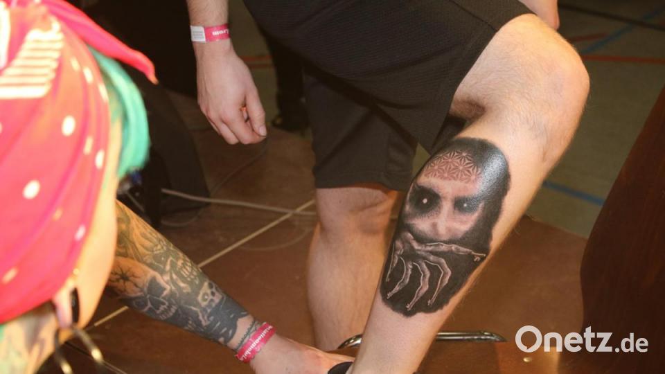 Der 2. Platz in der Kategorie &quot;Black &amp; Grey&quot;: Sören von &quot;Heaven &amp; Colours&quot; Chemnitz. Bild: sne