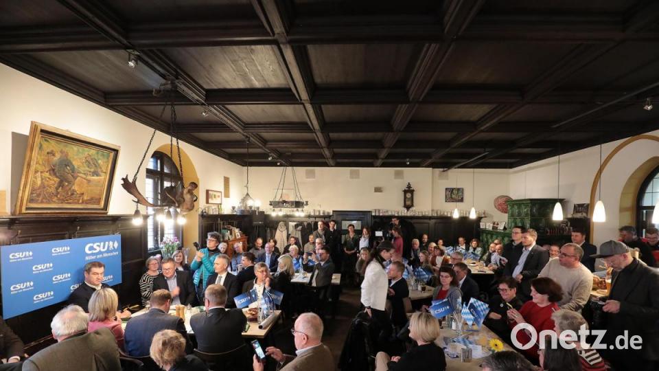 Stadtgespräch mit Markus Söder, Casino Wirtshaus Bild: Wolfgang Steinbacher