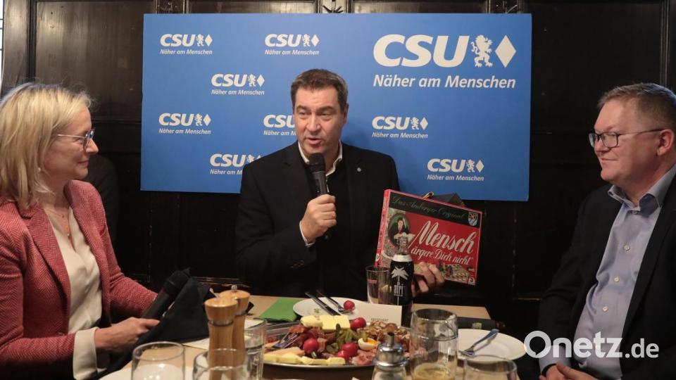 Stadtgespräch mit Markus Söder, Casino Wirtshaus Bild: Wolfgang Steinbacher