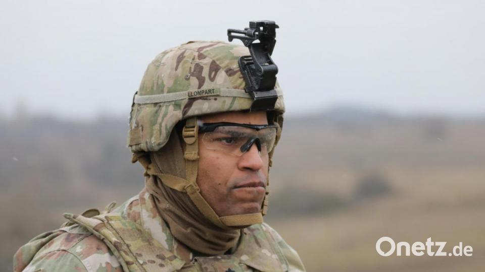 Der Kommendeur des 1st Battalion, 6th Field Artillery Regiment aus Grefnwöhr, Oberstleutnant Angel M. Llompart. Bild: hbe